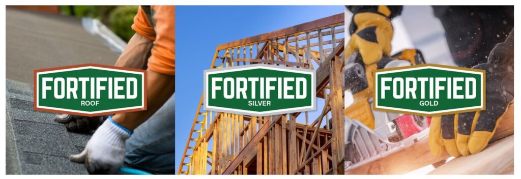 Fortified roof levels: Fortified, Silver, Gold